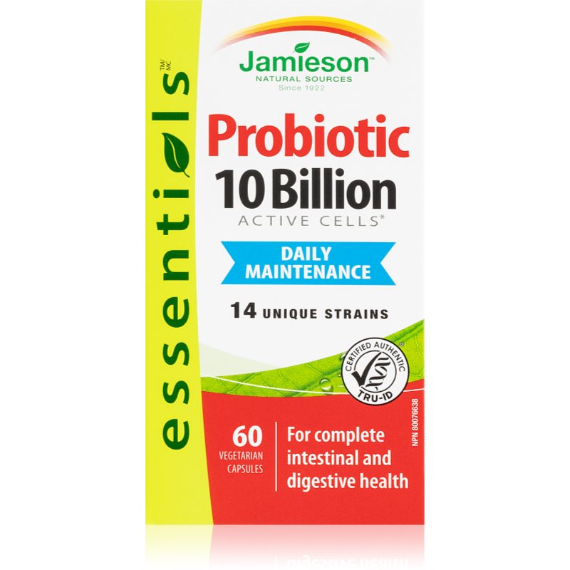 Jamieson Probiotic 10 Billion kapsuly na ochranu črevnej mikroflóry 60 cps kúpite na Notino.sk