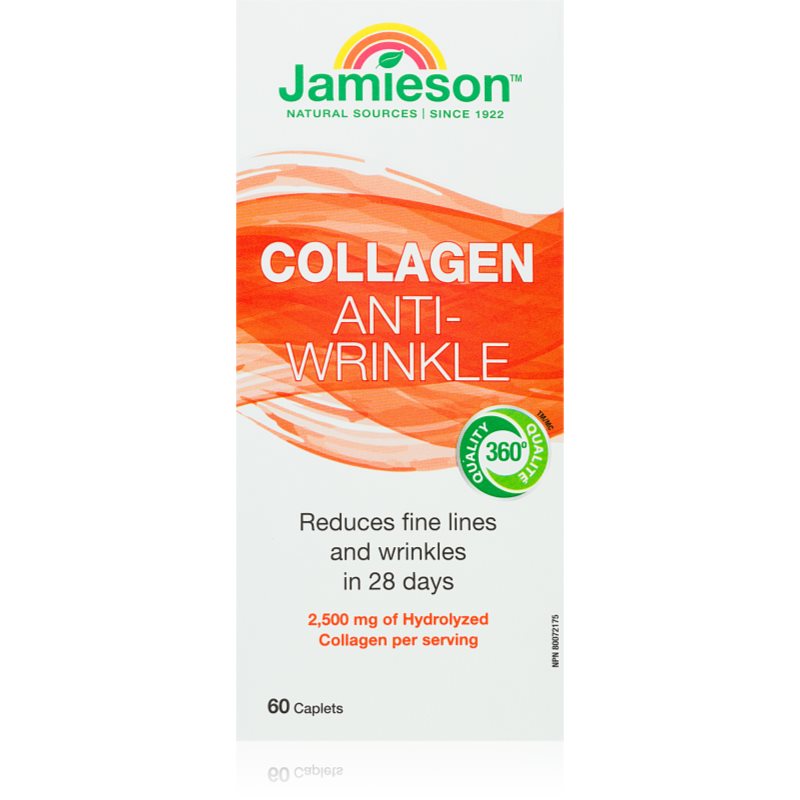 Jamieson Collagen Anti-wrinkle tablety pre krásnu pleť 60 tbl