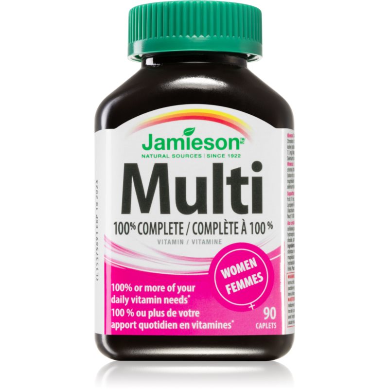Jamieson Multi 100% Complete Vitamin Women tablety s multivitamínovým komplexem pro ženy 90 tbl