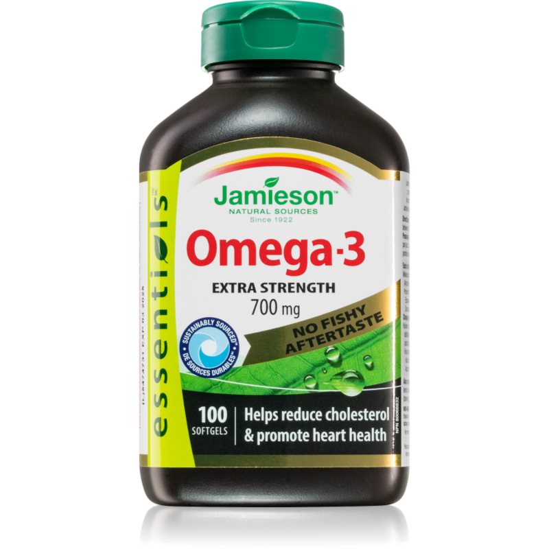Jamieson Omega-3 Extra Strenght mäkké tobolky na podporu funkcie mozgu a zlepšenie pamäti 100 cps kúpite na Notino.cz