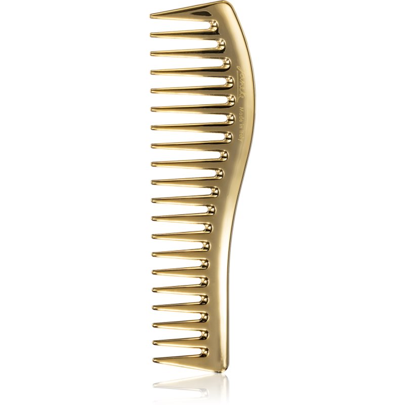 Janeke Gold Line Wavy Comb For Gel Application Гребінець для волосся для нанесення гелевих продуктів 18,5 X 5 Cm 1 кс