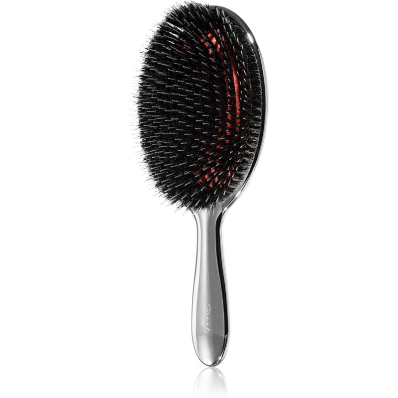 Janeke Chromium Line Air-Cushioned Brush oválna kefa na vlasy 23 x 9,5 x 4,5 cm