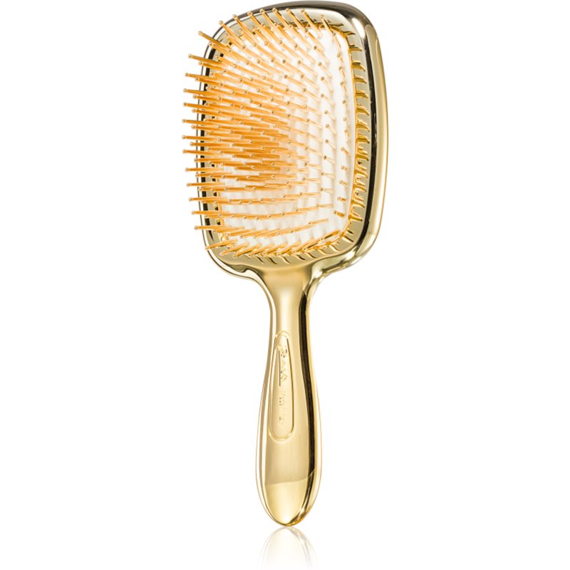 Janeke Gold Line Hairbrush with Mirror krtača za lase z ogledalom 21,5 x 9 cm 1 kos