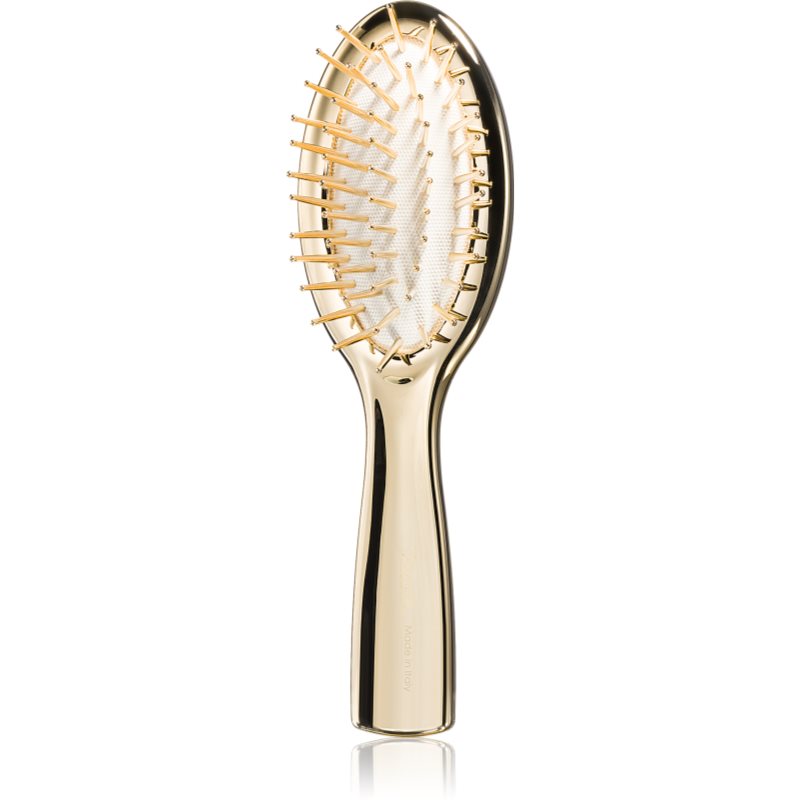 Janeke Gold Line Small Golden Hairbrush perie de tip paletă 23 cm