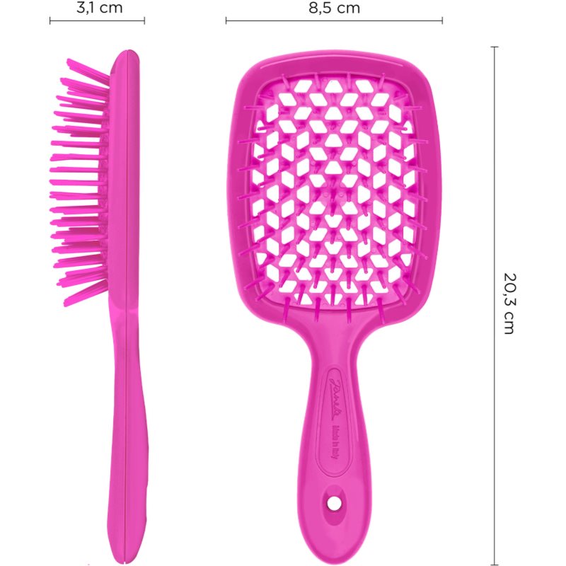 Janeke Superbrush große flache Bürste für das Haar 20,3 x 8,5 x 3,1 cm 1 St. (Bild 2)