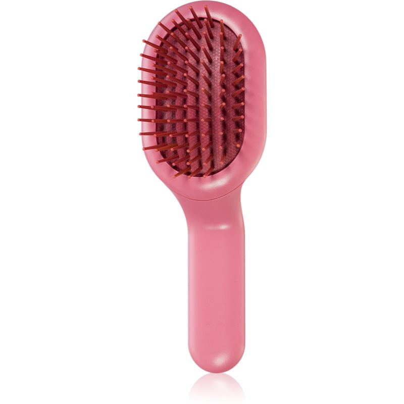 Janeke Curvy Bag Pneumatic Hairbrush Small Flat Brush For All Hair Types 1 Pc