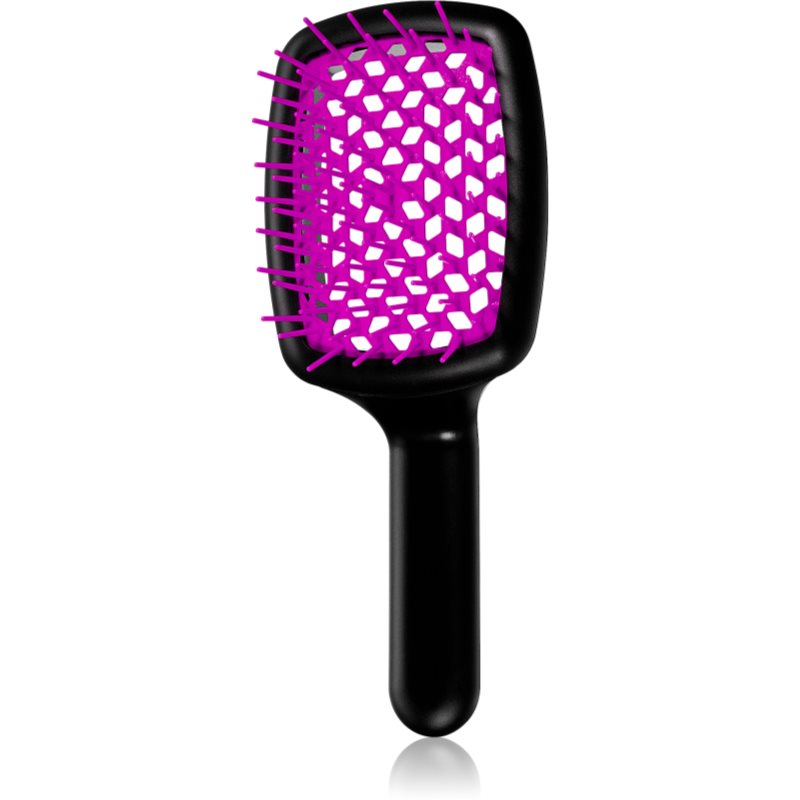 Janeke Curvy M Vented Brush Flat Brush For Heat Hairstyling 21 X 8,5 X 4 Cm 1 Pc