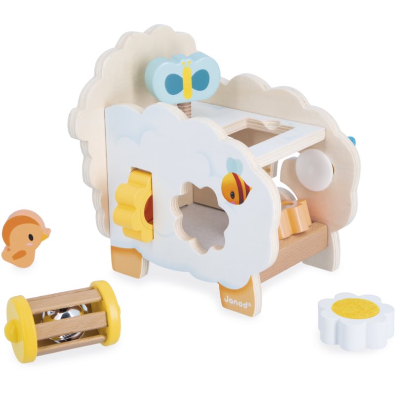 Janod Multi-Activity Sheep Activity Spielzeug aus Holz 12m+ 1 St. (Bild 4)