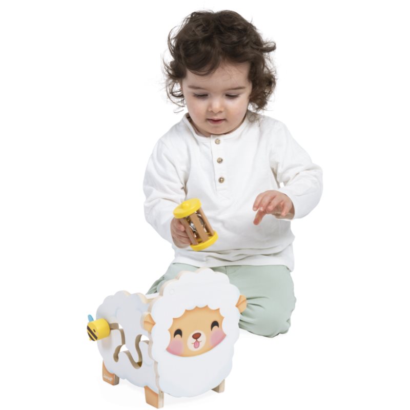 Janod Multi-Activity Sheep Activity Spielzeug aus Holz 12m+ 1 St. (Bild 5)