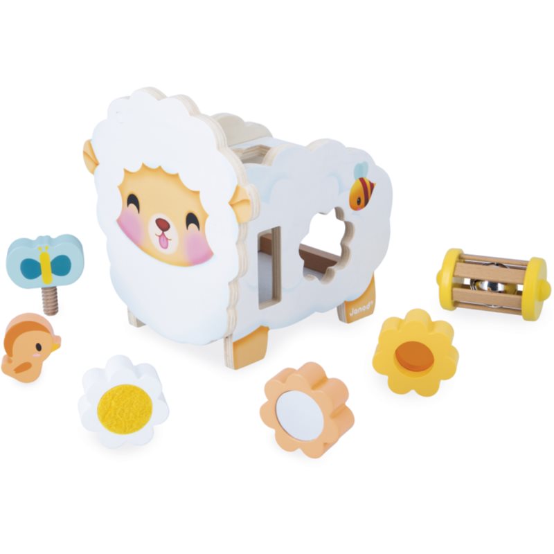 Janod Multi-Activity Sheep Activity Spielzeug aus Holz 12m+ 1 St. (Bild 6)