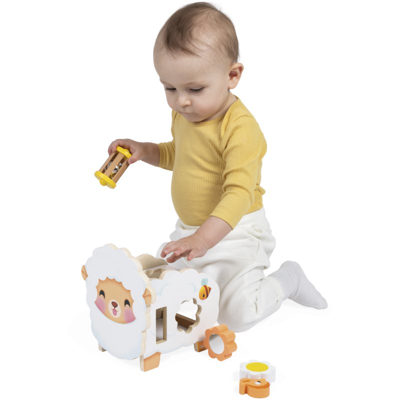 Janod Multi-Activity Sheep Activity Spielzeug aus Holz 12m+ 1 St. (Bild 7)