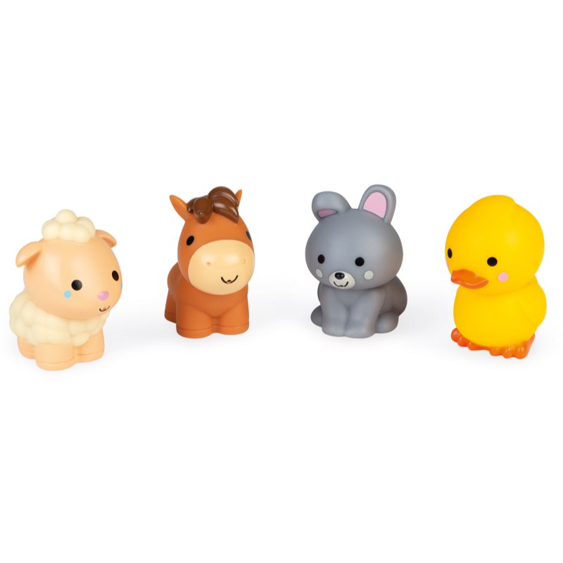 E-shop Janod Bath Toy 4 Animal Squirters hračka do vody 10 m+ 4 ks