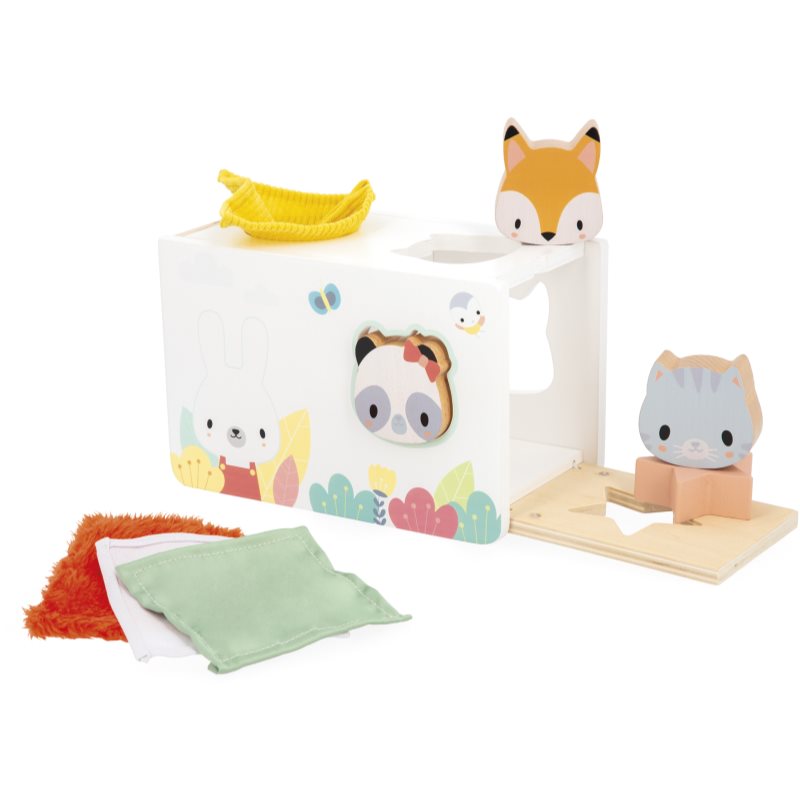 Janod Pure Sensory Tissue Box Activity Steckspielzeug 12m+ 1 St. (Bild 4)