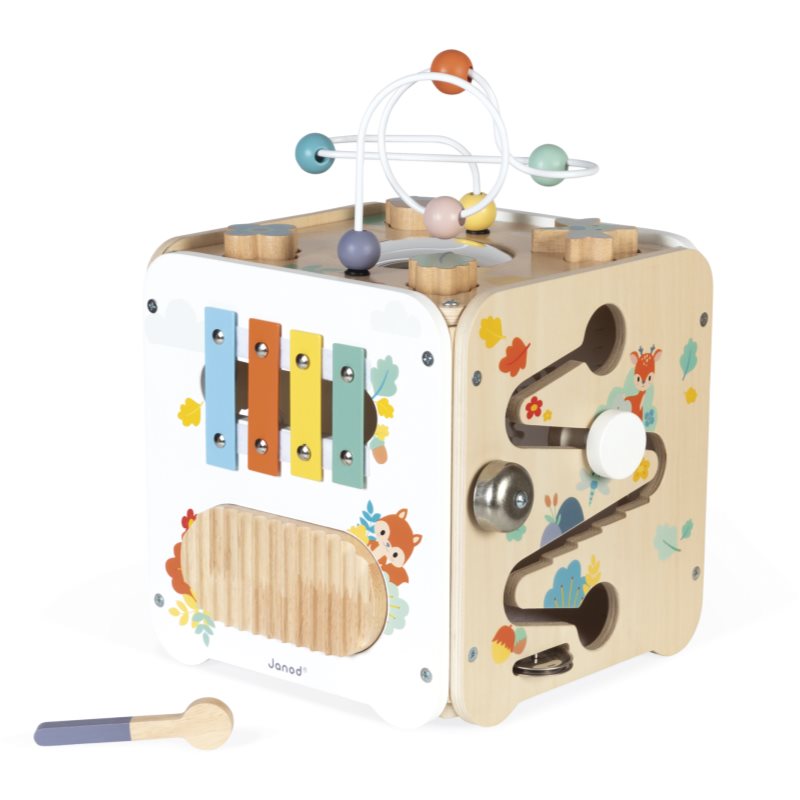 Janod Pure Activity Cube Activity Spielzeug 18m+ 1 St. (Bild 3)
