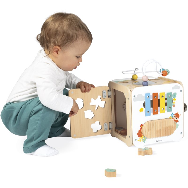 Janod Pure Activity Cube Activity Spielzeug 18m+ 1 St. (Bild 6)