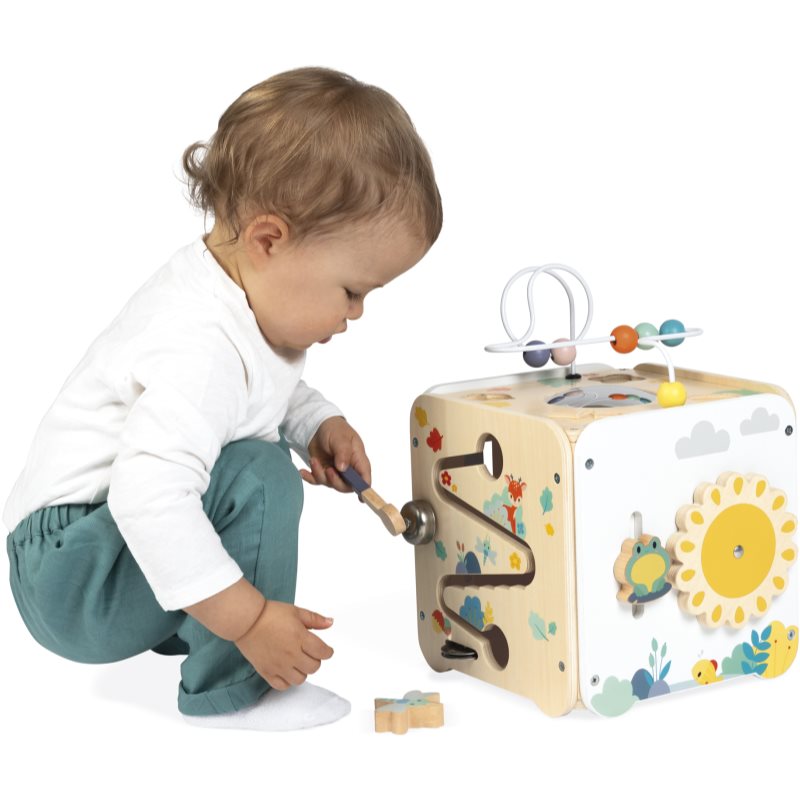 Janod Pure Activity Cube Activity Spielzeug 18m+ 1 St. (Bild 7)