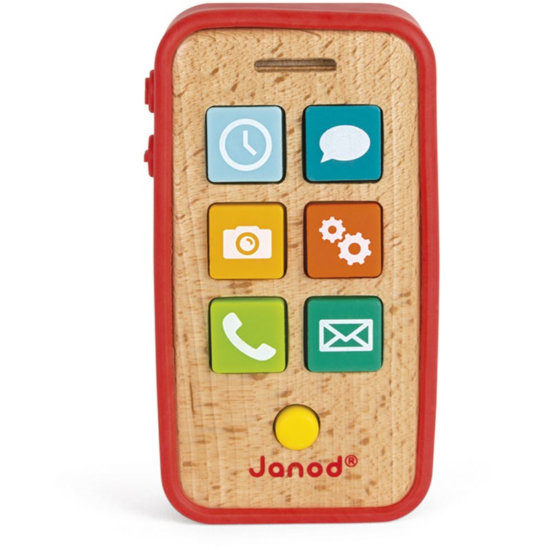 Janod Sound Telephone Activity Spielzeug mit Melodie 18m+ 1 St. (Bild 3)