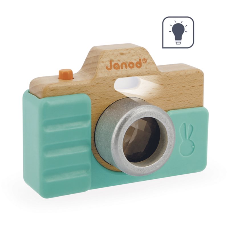 Janod Camera Fotoapparat aus Holz 18m+ 1 St. (Bild 3)