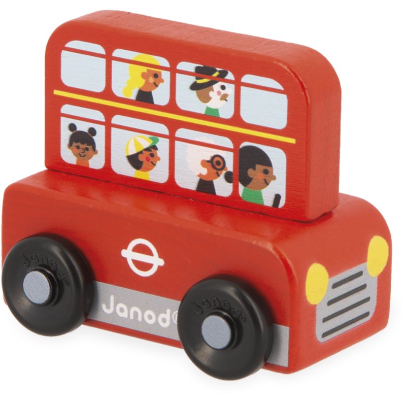 Janod Crossroads Spielzeugauto aus Holz 12m+ 4 St. (Bild 6)