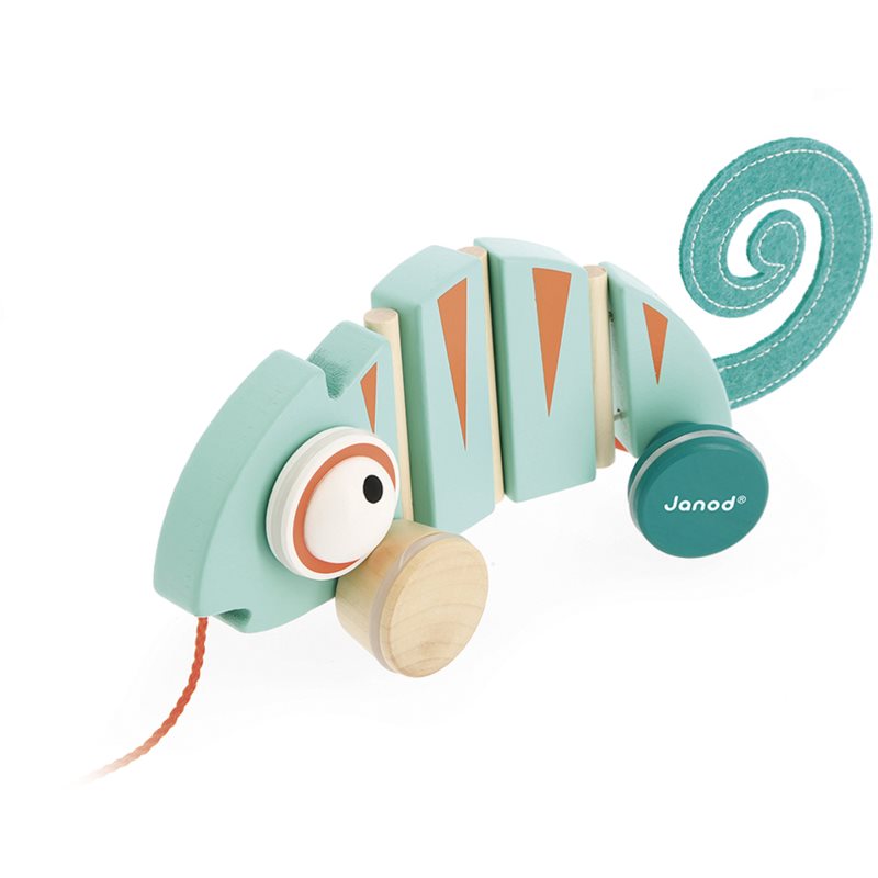 Janod Tropik Pull-Along Chameleon Ziehspielzeug 12m+ 1 St. (Bild 3)