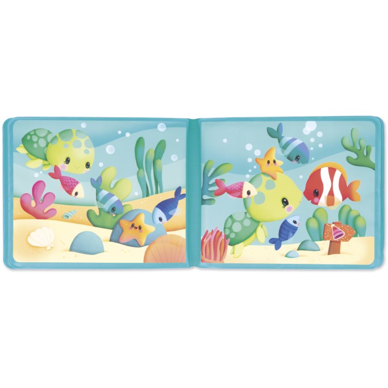 Janod Bath Book Party under the sea Bilderbuch für die Badewanne 10m+ 1 St. (Bild 7)