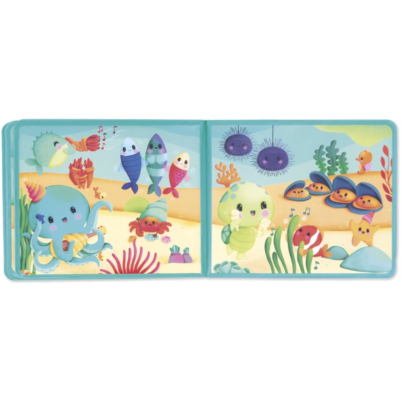 Janod Bath Book Party under the sea Bilderbuch für die Badewanne 10m+ 1 St. (Bild 8)