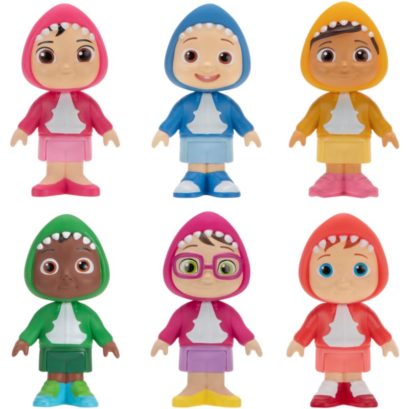 Jas Cocomelon Family & Friends Shark Pack набір іграшок 3y+ 6 кс