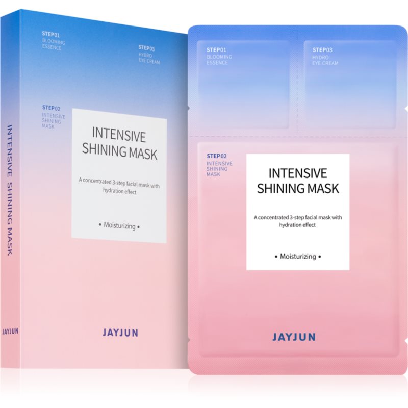 E-shop Jayjun Intensive Shining rozjasňující maska ve třech krocích 5 ks