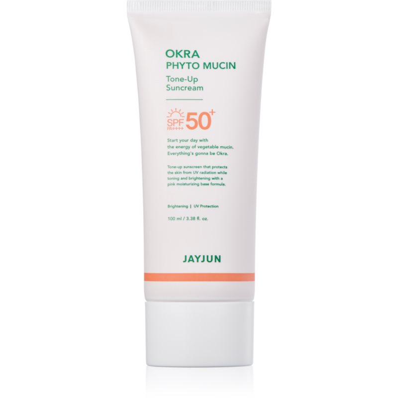 Jayjun Okra Phyto Mucin toning protective cream SPF 50+ 100 ml