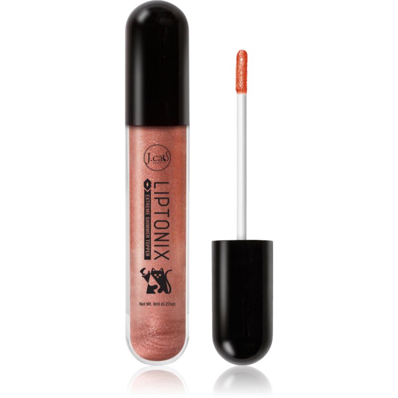 J.Cat Beauty Liptnix Extreme Shimmer Topper trblietavý lesk na pery odtieň 104 Defy Gravity 8 g