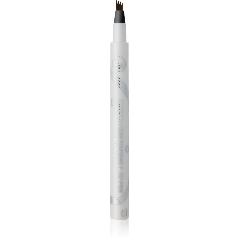 J.Cat Beauty Eyebrow Countouring 4-tip Pen dlouhotrvajúcí fix na obočie odtieň 101 Taupe 1.5 g