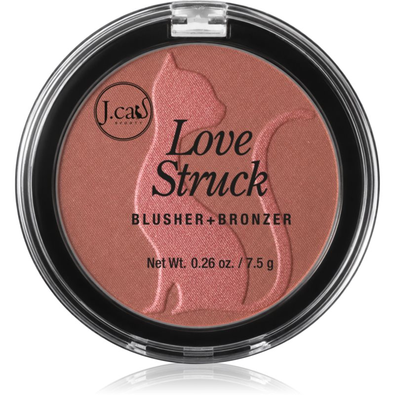 J.Cat Beauty Love Struck bronzer a lícenka odtieň 110 Babe 7.5 g