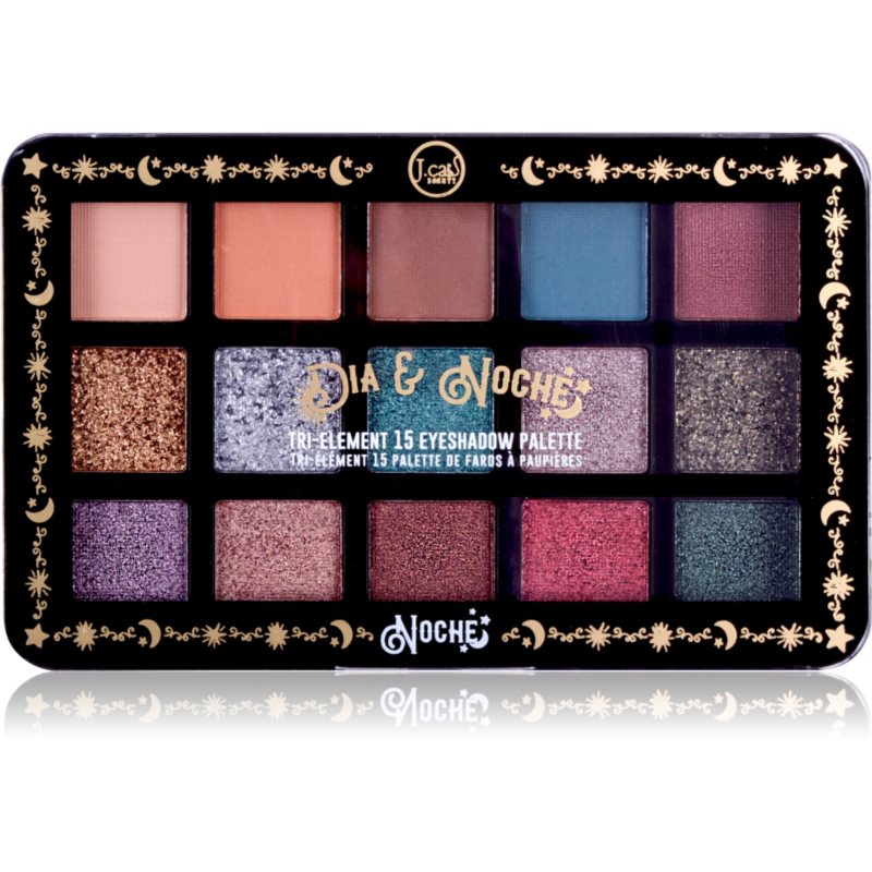 J.Cat Beauty Dia & Noche luomiväripaletti sävy 102 Noche 16 g