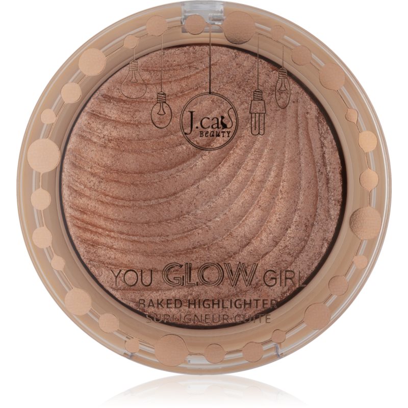 J.Cat Beauty You Glow Girl Baked Highlighter Farbton 103 Pink Goddess 8.5 g