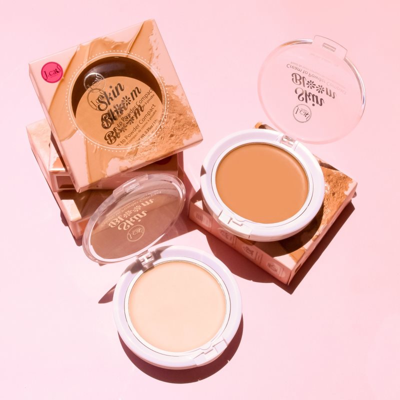 J.Cat Beauty Skin Bloom das cremige Kompakt-Make-up für volle Abdeckung Farbton 101 Ivory 7.5 g (Bild 3)