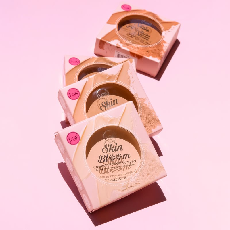 J.Cat Beauty Skin Bloom das cremige Kompakt-Make-up für volle Abdeckung Farbton 101 Ivory 7.5 g (Bild 4)