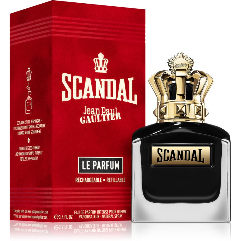 Jean Paul Gaultier Scandal Le Parfum Pour Homme Eau De Parfum Refillable For Men 100 Ml