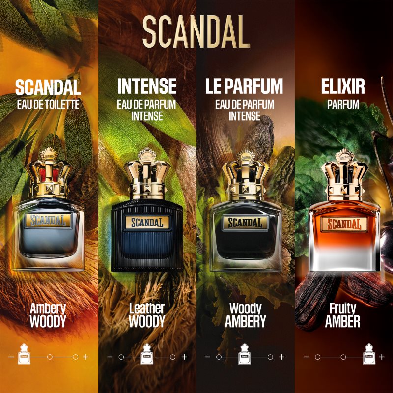 Jean Paul Gaultier Scandal Pour Homme Elixir parfém pre mužov 150 ml.