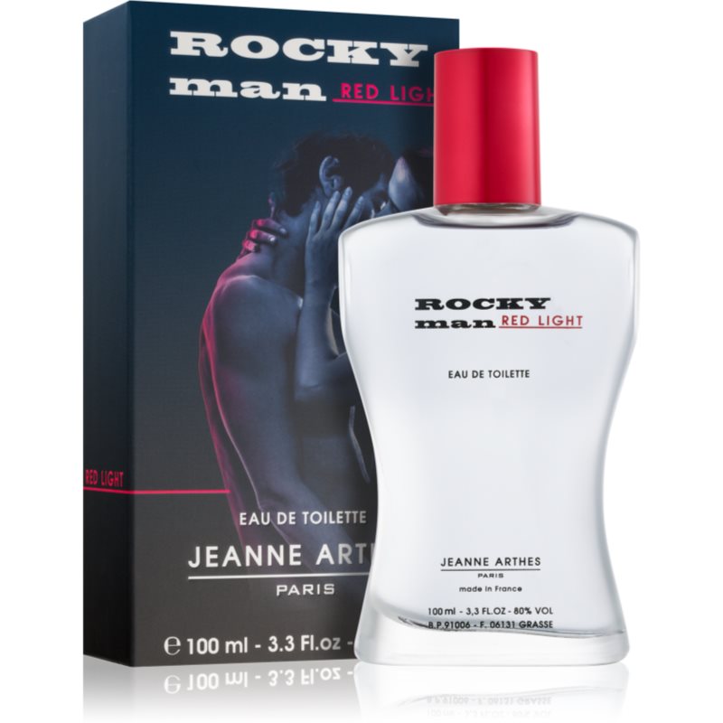 Jeanne Arthes Rocky Man Red Light Eau de Toilette für Herren 100 ml