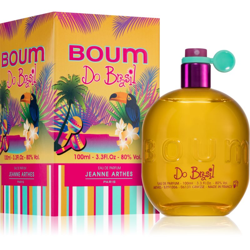 Jeanne Arthes Boum Do Brasil Eau De Parfum Pour Femme 100 Ml