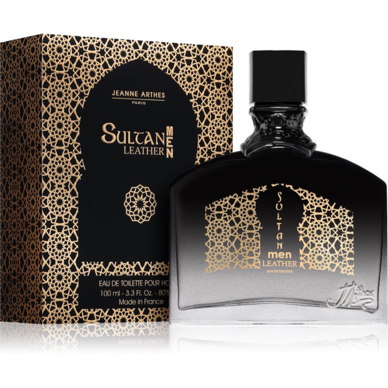 Jeanne Arthes Sultan Men Leather Eau de Toilette für Herren 100 ml