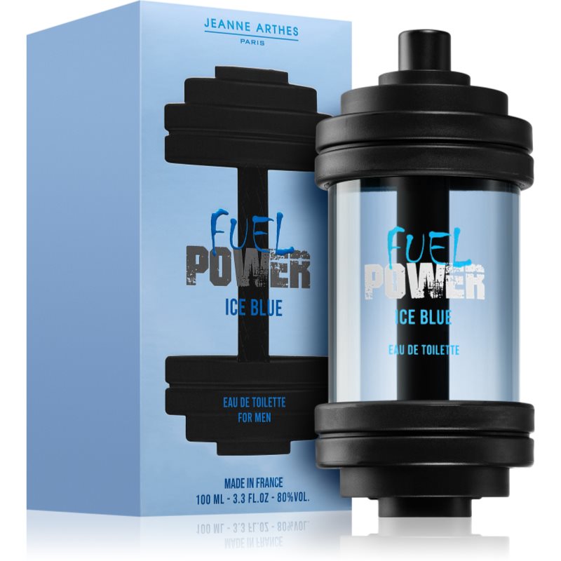 Jeanne Arthes Fuel Power Ice Blue Eau de Toilette für Herren 100 ml
