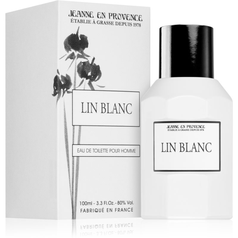 Jeanne En Provence Lin Blanc Eau De Toilette Pour Homme 100 Ml