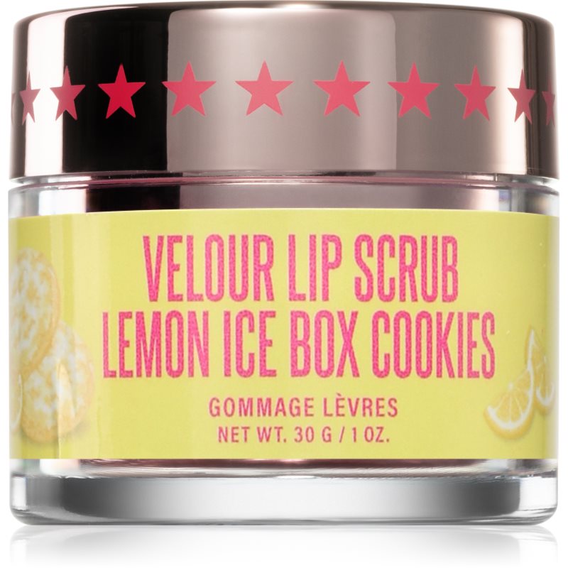 Jeffree Star Cosmetics Velour Lip Scrub Lippenpeeling Lemon Icebox Cookie 30 g