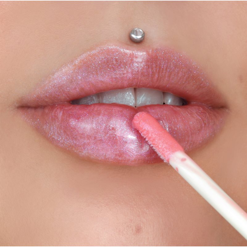 Jeffree Star Cosmetics The Gloss Lipgloss mit feuchtigkeitsspendender Wirkung Farbton Sandcastle Bling 4.5 ml