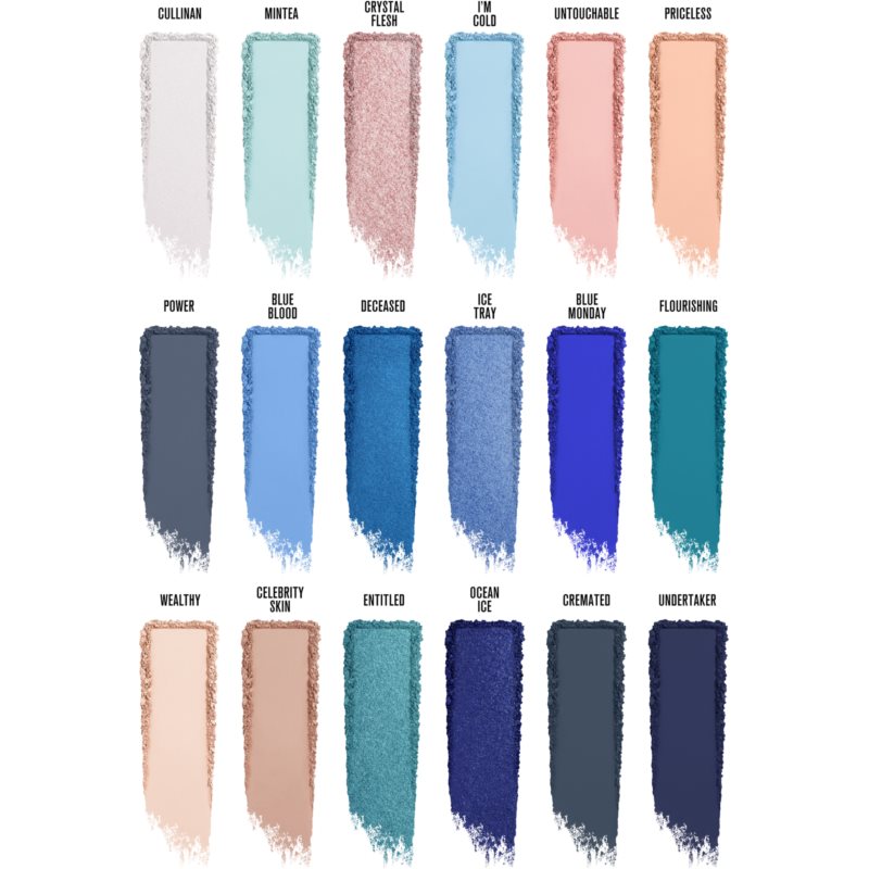 Jeffree Star Cosmetics Blue Blood палетка тіней для очей 18x1,5 гр