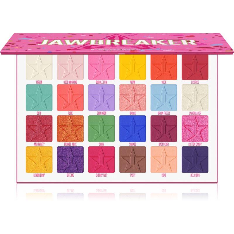 Jeffree Star Cosmetics Jawbreaker paletka očných tieňov 24x1,5 g