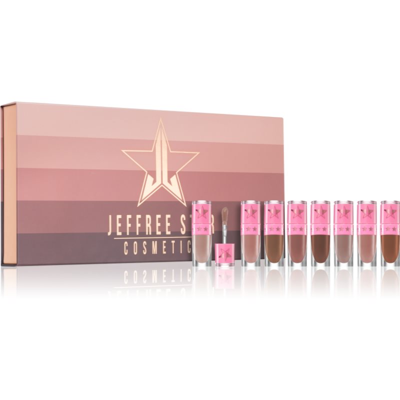 Jeffree Star Cosmetics Velour Liquid Lipstick kit med flytande läppstift Nudes Volume 2 Skugga female