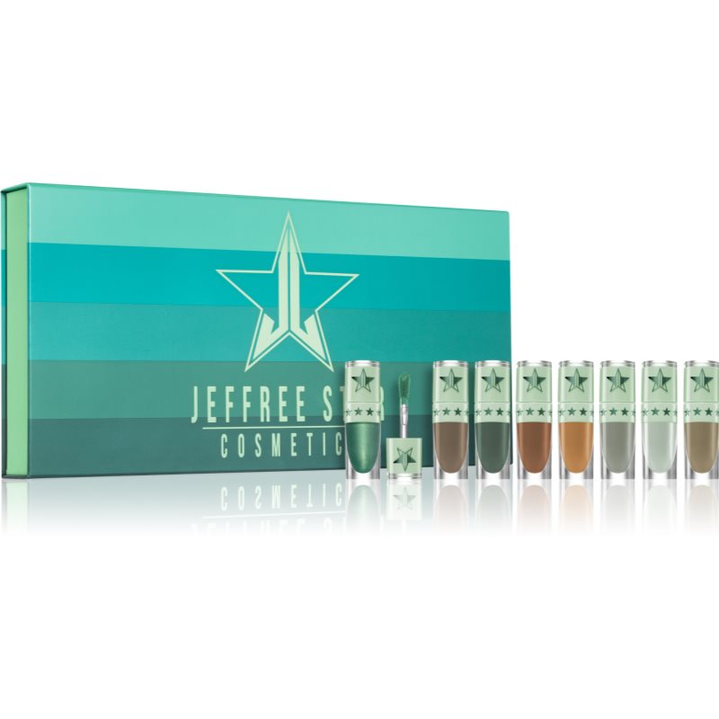 Jeffree Star Cosmetics Velour Liquid Lipstick kit med flytande läppstift Green Skugga female