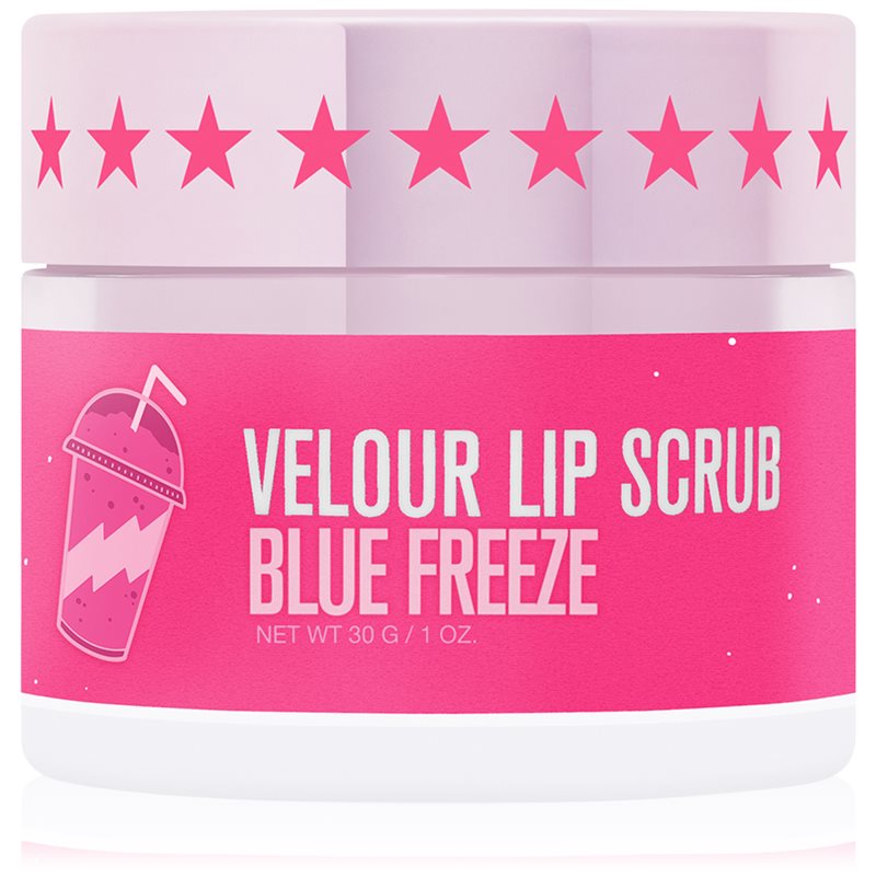 Jeffree Star Cosmetics Velour Lip Scrub peeling cukrowy do ust Blue Freeze 30 g
